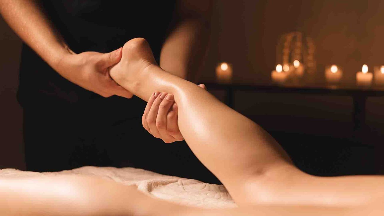 massage zen arrière jambes femme