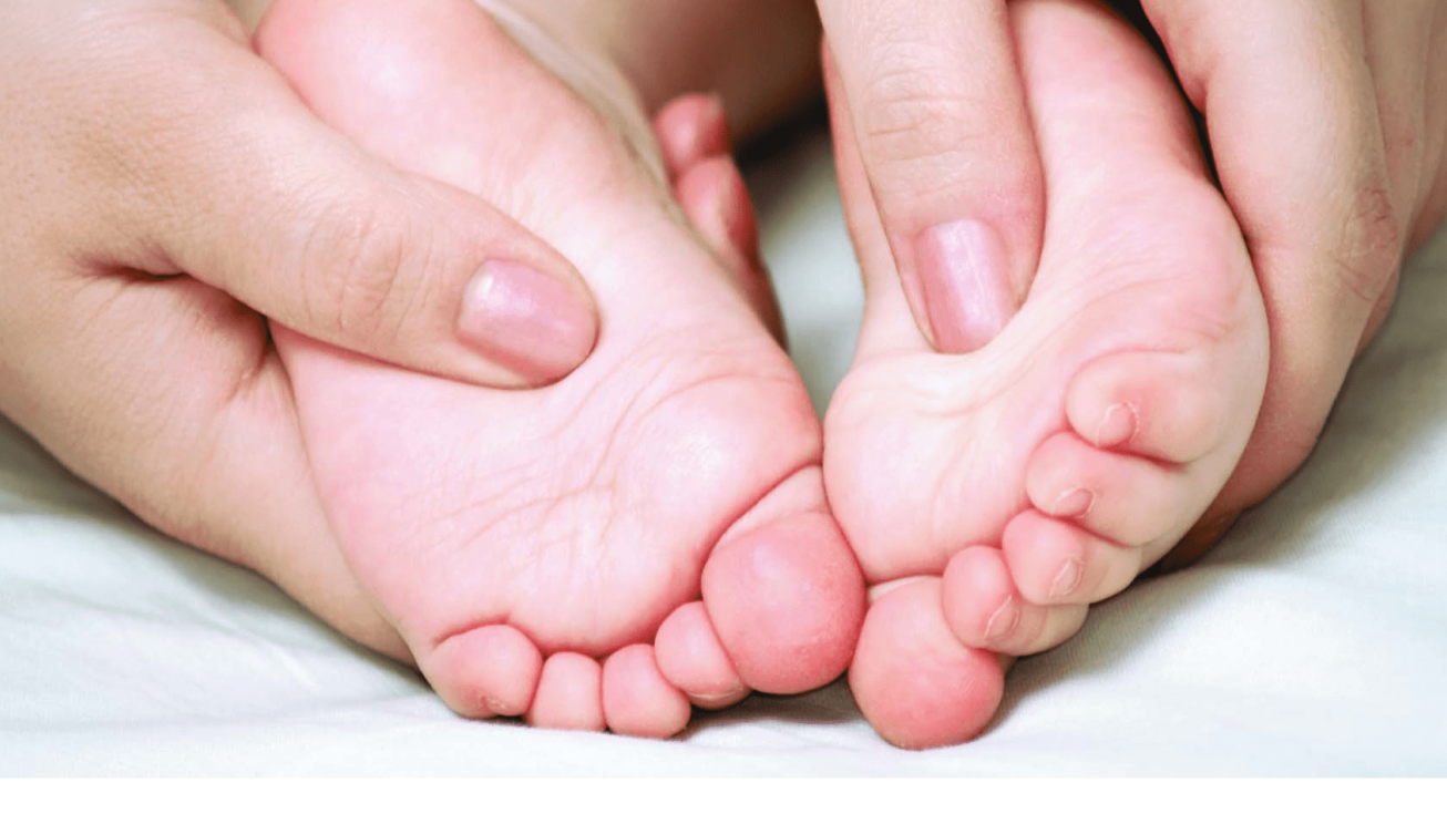 Massage bébé de la cure thalasso