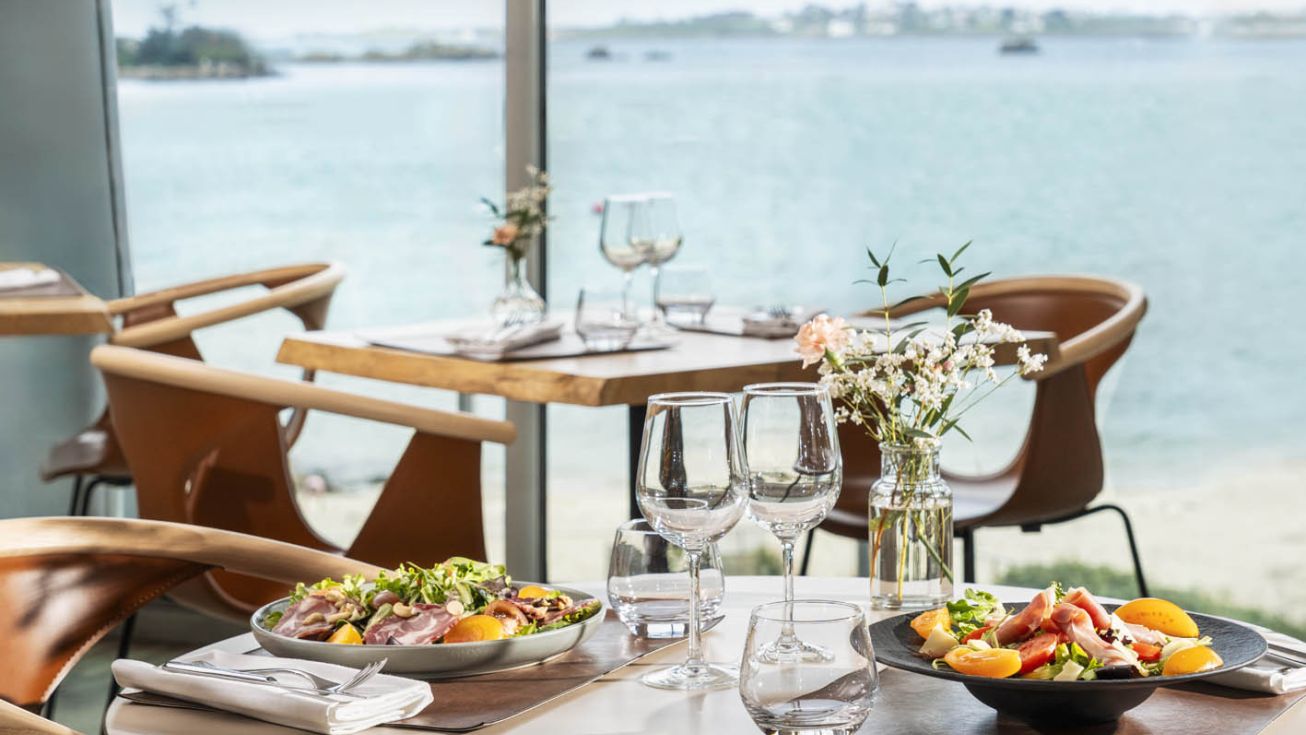 Brunch face à la mer au restaurant Fleur marine - Valdys Resort Roscoff