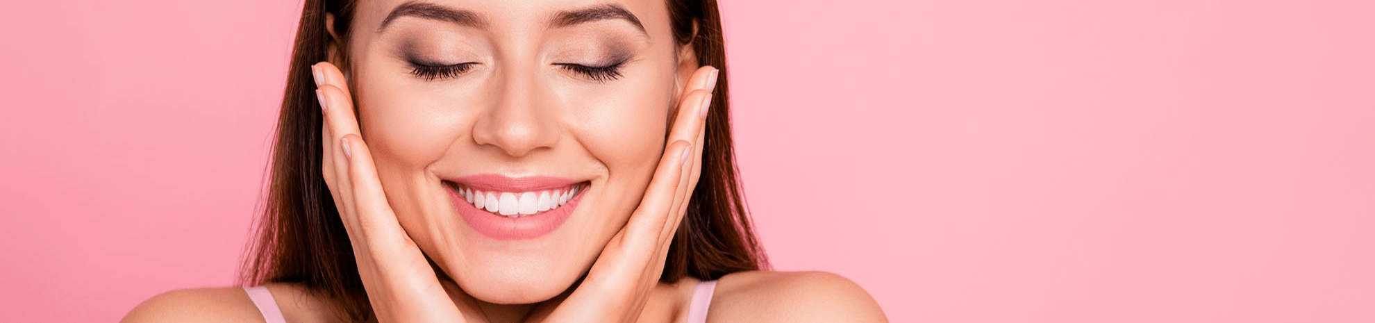 femme après un soin visage ciblé