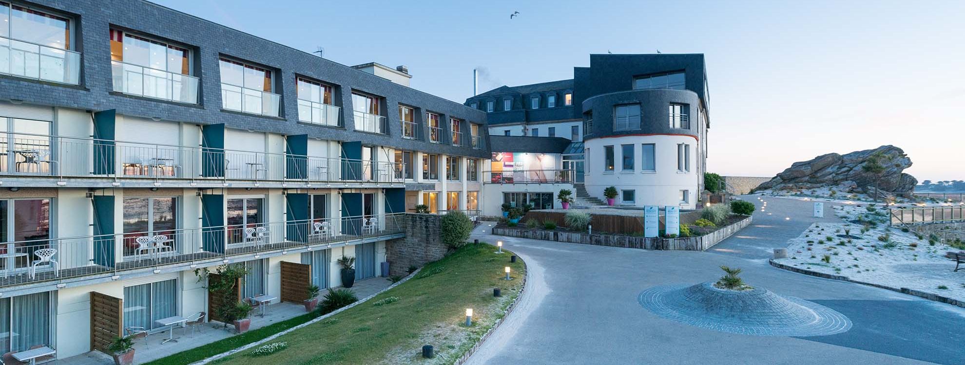 Façade de l'hôtel Roscoff