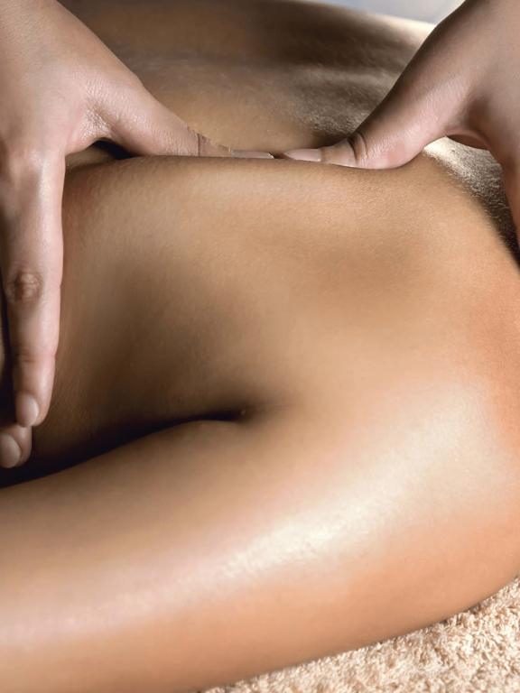 massage profond du dos