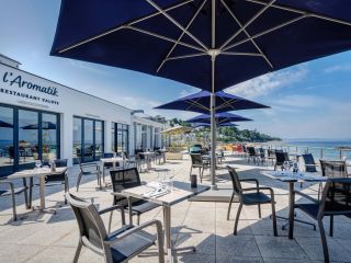 terrasse vue mer restaurant douarnenez